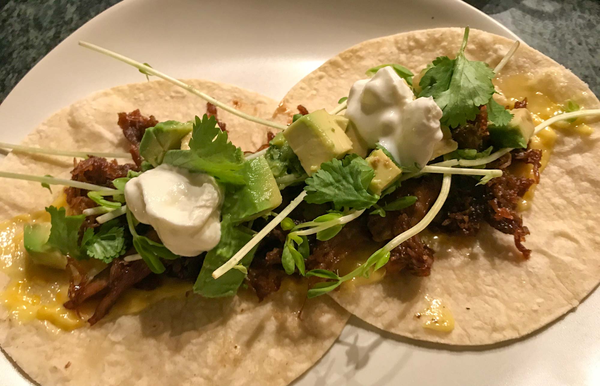 duck tacos